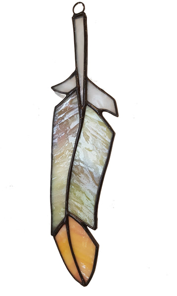 STAIN GLASS FEATHERS